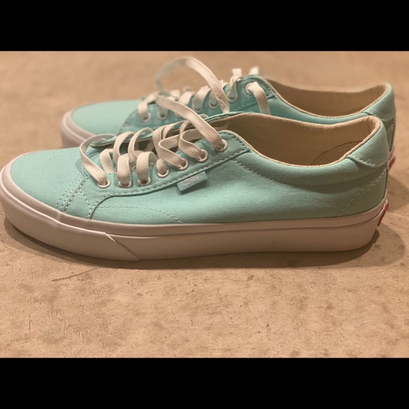 vans shoes teal
